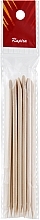 Fragrances, Perfumes, Cosmetics Orangewood Manicure Sticks, 10 pcs - Rapira