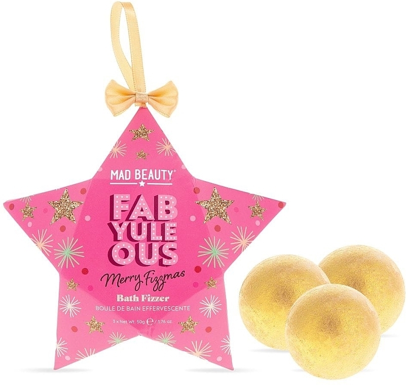 Bath Bombs - Mad Beauty FabyUleous Mini Bath Fizzer Trio — photo N1