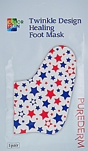 Fragrances, Perfumes, Cosmetics Foot Mask Socks - Purederm Twinkle Design Healing Foot Mask