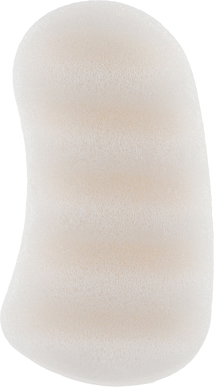 Sponge - The Konjac Sponge Company Premium Big Body Buffer Pure White — photo N1