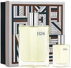 Fragrances, Perfumes, Cosmetics Hermes H24 Eau - Set (edt/100ml + edt/mini/12.5ml)