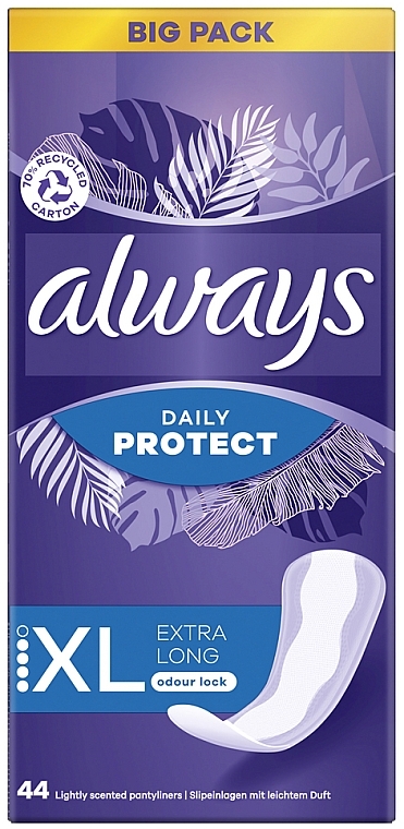 Daily Liners, 44pcs - Always Dailies Extra Protect Long Plus — photo N2