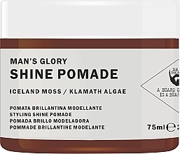 Fragrances, Perfumes, Cosmetics Shine Hair Pomade - Nook Dear Beard Man's Glory Shine Pomade