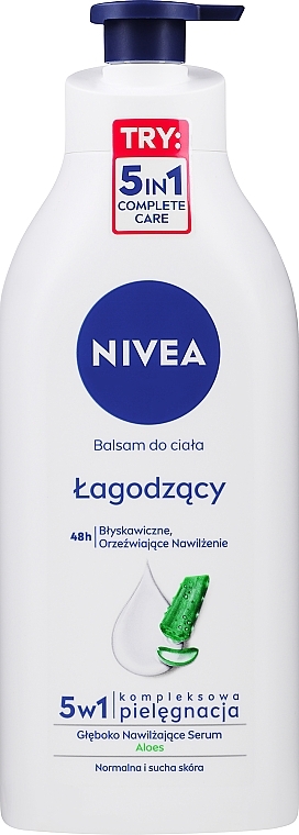 Body Lotion with Pump - Nivea Aloe Hydration Body Lotion — photo N2