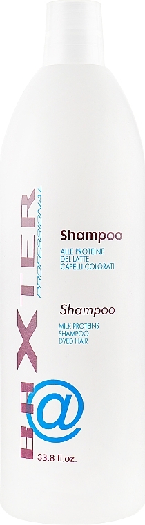 Colored Hair Shampoo "Milk Proteins" - Baxter Professional Advanced Hair Care Milk Proteins Shampoo — photo N2