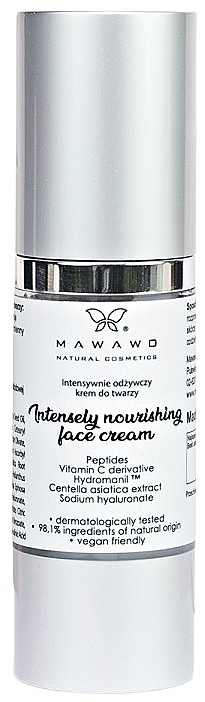 Intensely Nourishing Face Cream - Mawawo Intensely Nourishing Face Cream — photo N1