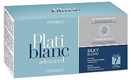 Hair Bleaching Powder, 7 shades - Montibello Platiblanc Advanced Silky Blond Bleaching Powder 7 — photo N1