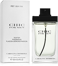 Fragrances, Perfumes, Cosmetics Carolina Herrera Chic for men - Eau de Toilette (tester without cap)