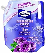 Fragrances, Perfumes, Cosmetics Liquid Intimate Wash Soap with Mallow Extract - Mil Mil