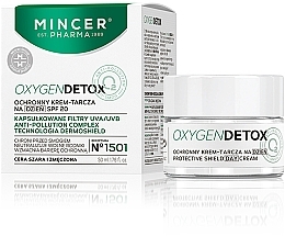 Protective Day Cream - Mincer Pharma Oxygen Detox N°1501 SPF20 — photo N1