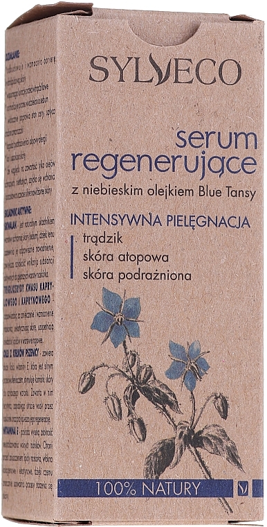 Regenerating Blue Tansy Oil Serum - Sylveco Blue Tansy Regenerating Serum — photo N1