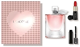 Fragrances, Perfumes, Cosmetics Lancome La Vie Est Belle - Set (edp/100ml + lip/1.6g + mascara/2ml)