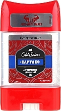 Fragrances, Perfumes, Cosmetics Antiperspirant Deodorant Gel - Old Spice Captain Antiperspirant Gel