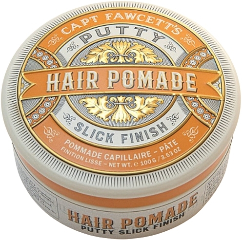 Light Shine Hair Pomade - Captain Fawcett Hair Pomade Putty Slcick Finish — photo N3