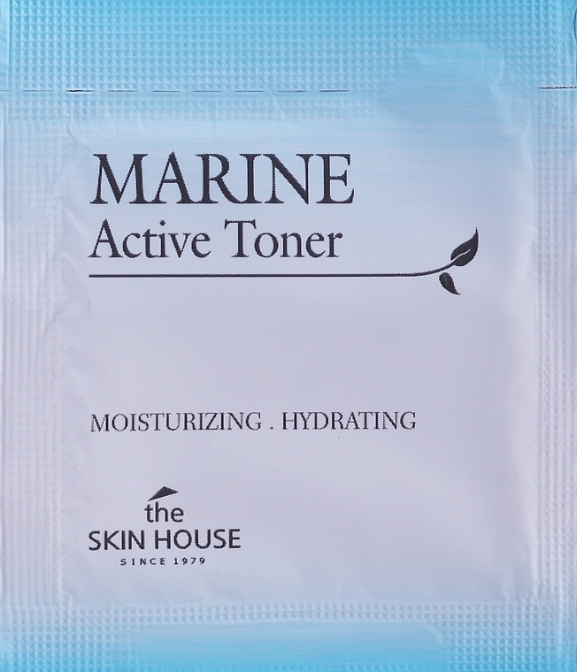 GIFT! Ceramide Face Toner - The Skin House Marine Active Toner (sample) — photo N4