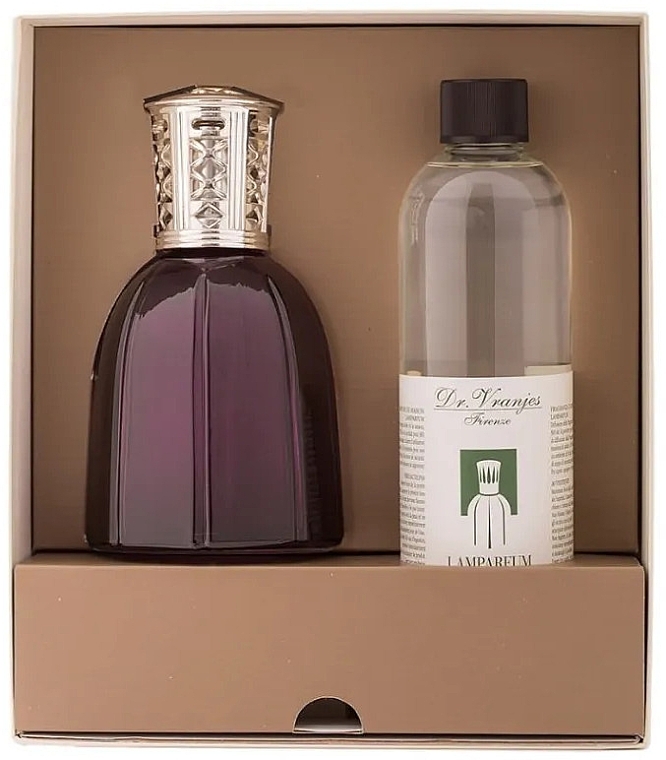 Set - Dr. Vranjes Lamparfum Viola (aroma/lamp/1pcs + refill/500ml) — photo N1