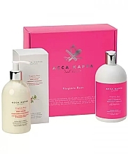 Fragrances, Perfumes, Cosmetics Set - Acca Kappa Virginia Rose Gift Set (sh/gel/500ml + b/lot/300ml)