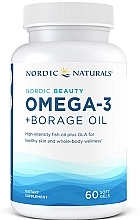 Dietary Supplement 'Omega-3 + Borage Oil' - Nordic Naturals Omega-3 + Borage Oil Nordic Beauty — photo N10