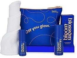 Fragrances, Perfumes, Cosmetics Set - Bloom & Blossom Snoozefest Sleep Gift Set (spray/40ml + b/oil/1000ml + wrap/1pcs + bag)