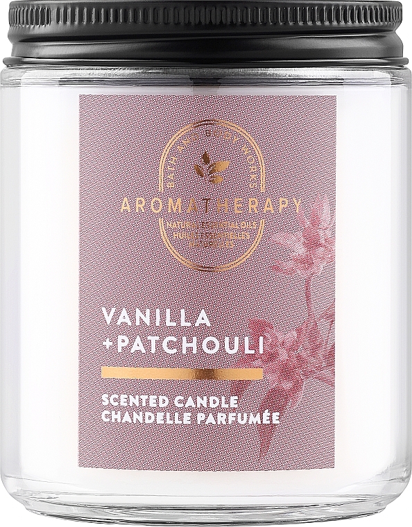 Vanilla Patchouli Scented Candle - Bath and Body Works — photo N2