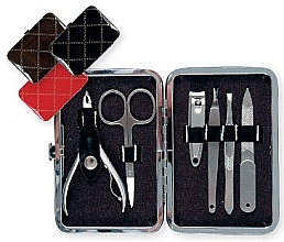 Fragrances, Perfumes, Cosmetics 6-piece Manicure Set (79733), black - Top Choice