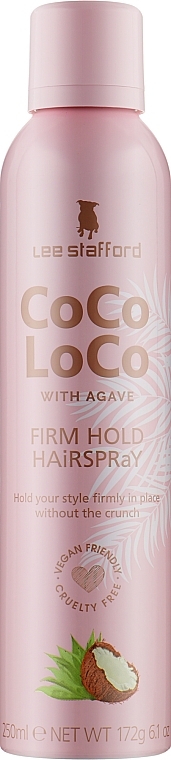 Hair Styling Spray - Lee Stafford Coco Loco With Agave Coconut Hairspray — photo N1