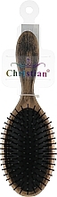 Hair Brush, CR-4260, black-golden - Christian — photo N1