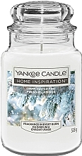 Fragrances, Perfumes, Cosmetics Scented Candle in Jar - Yankee Candle Home Inspiration Snow Dusted Pine