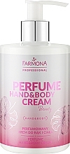 Perfumed Hand & Body Cream - Farmona Professional Perfume Hand&Body Cream Beauty — photo N1