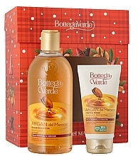 Set - Bottega Verde Argan Del Marocco Gift Set (sh/gel/400ml+h/cr/75ml) — photo N1