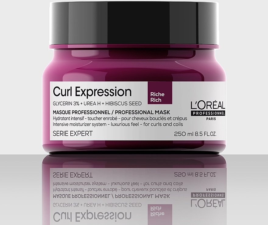 Intensive Moisturizing Hair Mask - L'Oreal Professionnel Serie Expert Curl Expression Intensive Moisturizer Rich Mask — photo N4