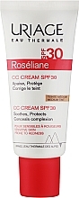Fragrances, Perfumes, Cosmetics Correcting CC Cream - Uriage Roseliane Medium Tint CC Cream SPF 30