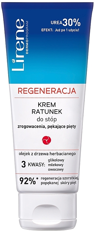 Regenerating Rescue Foot Cream - Lirene Regeneration Rescue Foot Cream — photo N2