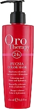 Fragrances, Perfumes, Cosmetics Coloring Hair Mask "Fuchsia" - Fanola Oro Therapy Colouring Mask