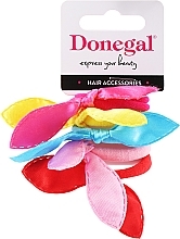 Fragrances, Perfumes, Cosmetics Hair Ties, 5 pcs, FA-5682+1, red + pink + yellow + blue + crimson - Donegal