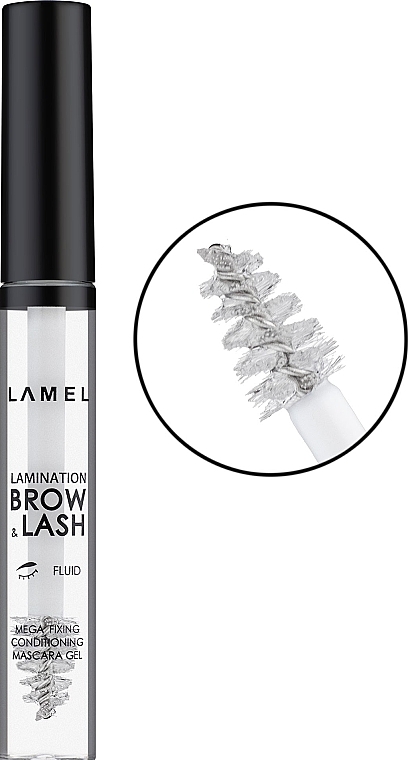 LAMEL Makeup Lamination Brow & Lash - Lamination Effect Brow & Lash Gel — photo N2