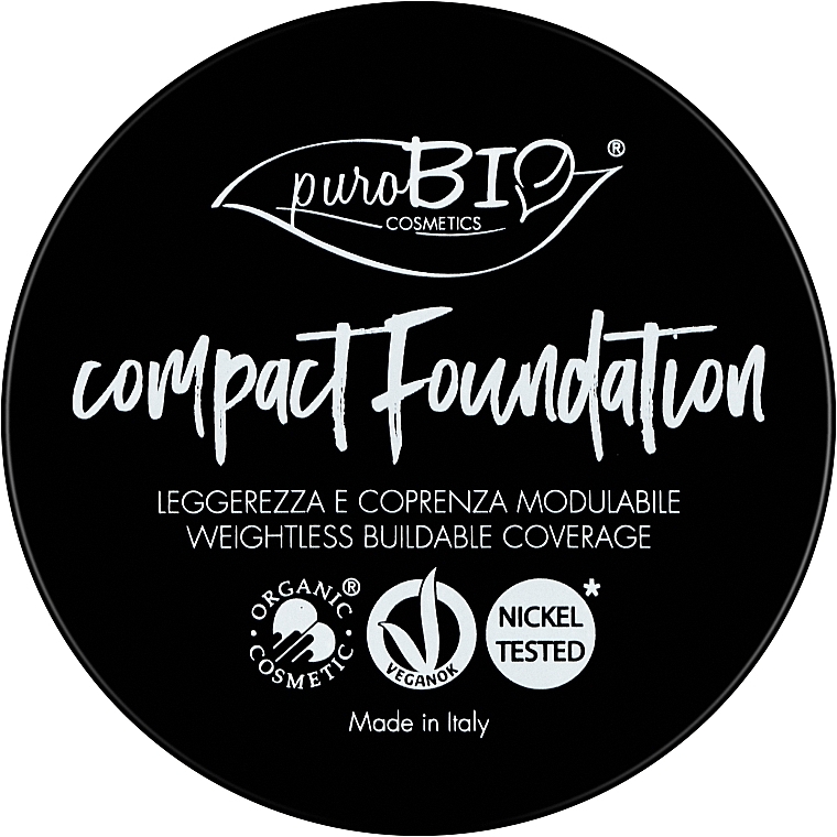 Compact Powder - PuroBio Cosmetics Compact Foundation Pack — photo N3