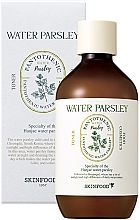 Face Tonic with Parsley Extract - Skinfood Pantothenic Water Parsley Toner — photo N5