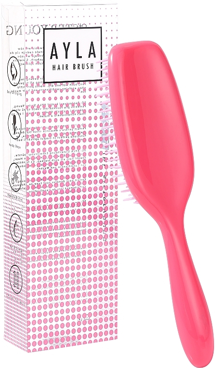 Ayla Pink Hair Brush - Sister Young Hair Brush — photo N1