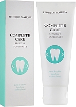 Fragrances, Perfumes, Cosmetics Toothpaste for Sensitive Skin - Federico Mahora Complete Care