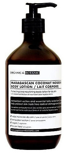 Nourishing Body Lotion - Organic & Botanic Madagascan Coconut Nourishing Body Lotion — photo N1