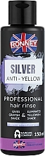 Fragrances, Perfumes, Cosmetics Hair Conditioner - Ronney Professional Blue Platinum Hair Rinse Silver