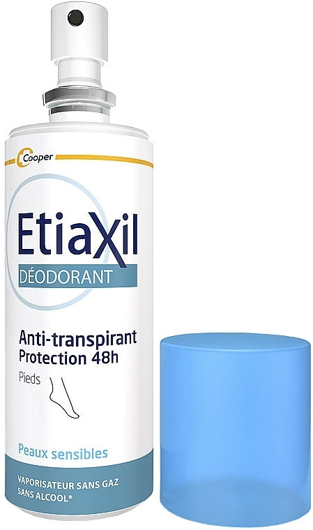 Antiperspirant-Deodorant Foot Spray "Protection 48 hours" - Etiaxil Anti-Perspirant Deodorant Protection 48H Feet Spray — photo N2