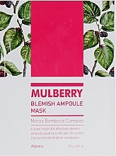 Fragrances, Perfumes, Cosmetics Ampoule Face Mask - A'pieu Mulberry Blemish Ampoule Mask