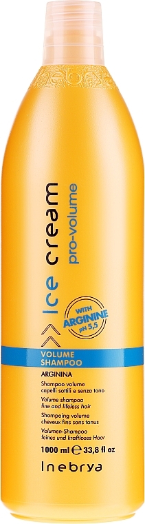 Thin Hair Shampoo - Inebrya Ice Cream Volume Shampoo — photo N6