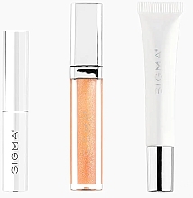 Fragrances, Perfumes, Cosmetics Lip Care Trio Set - Sigma Beauty Lip Care Trio (l/mask/7.2g + l/balm/1.68g + l/gloss/4g)