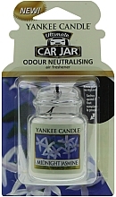 Car Air Freshener - Yankee Candle Car Jar Ultimate Midnight Jasmine — photo N1