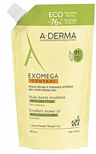 Cleansing Shower & Bath Oil - A-Derma Exomega Control Emollient Shower Oil Eco Refill (refill) — photo N4