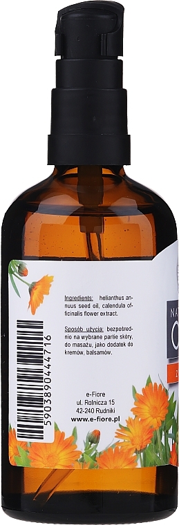 Calendula Oil - E-Flore Natural Oil — photo N4
