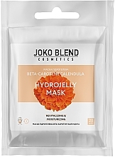 Fragrances, Perfumes, Cosmetics Hydrogel Face Mask - Joko Blend Beta-Carotene Calendula Hydrojelly Mask